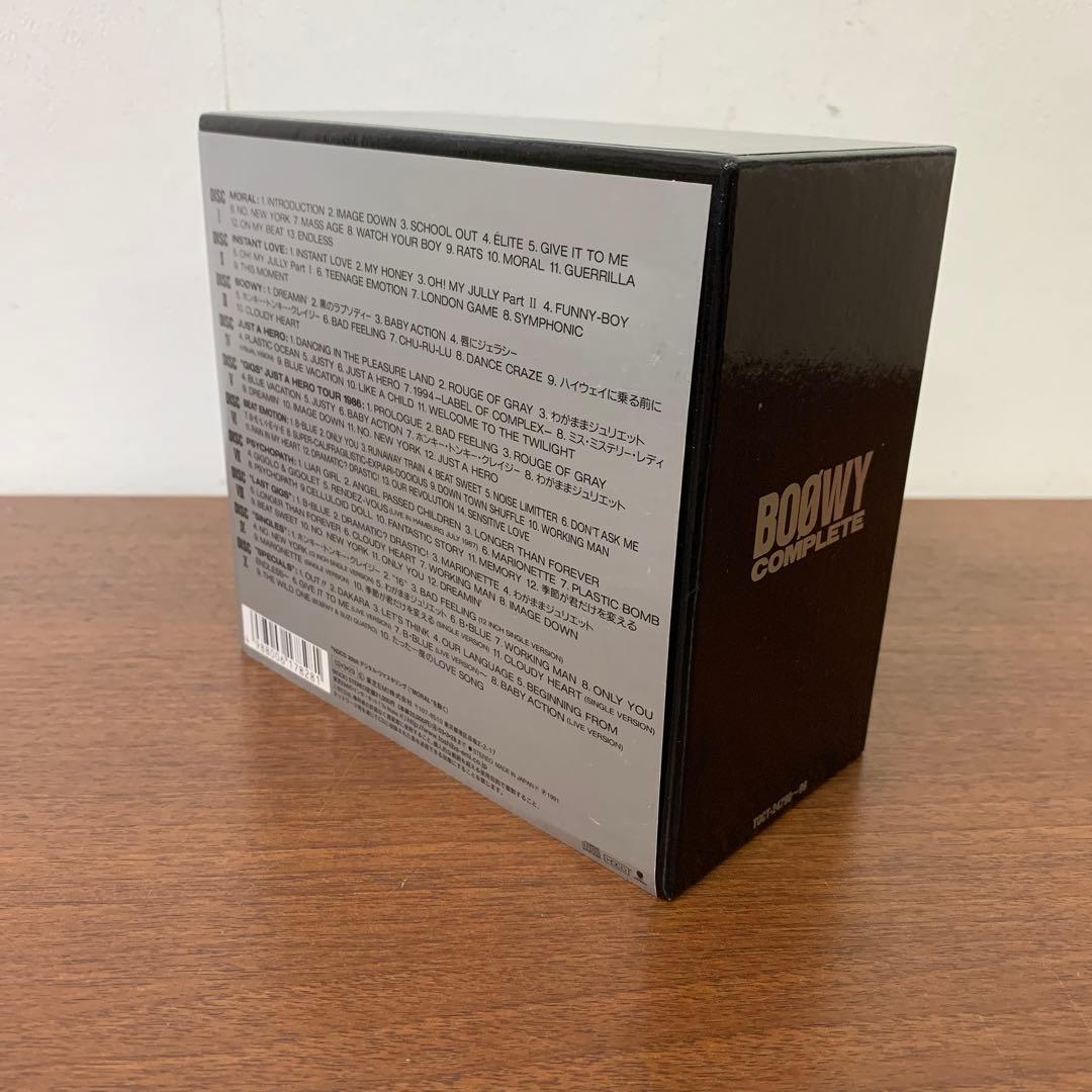 ❶　BOOWY ボウイ BOOWY COMPLETE　CD10枚組