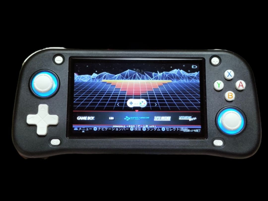 ゲーム機 黒 レトロ キャリングケース付き