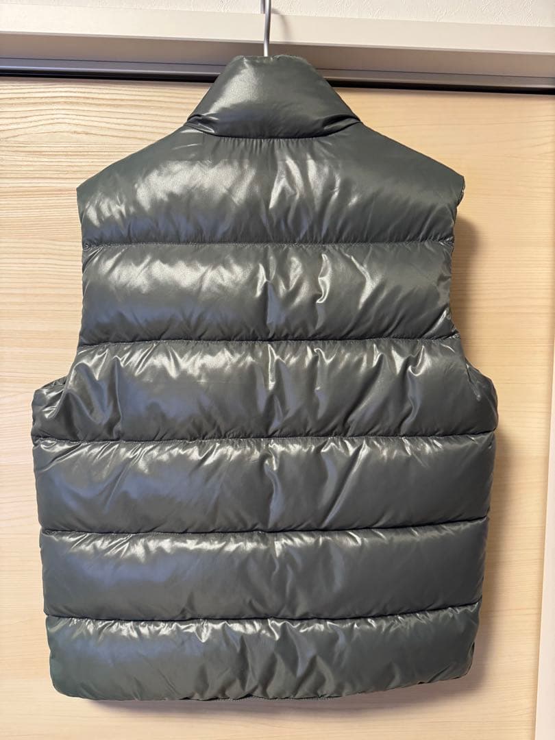 MONCLER GIDE モンクレール グレー ダウンベスト サイズ２