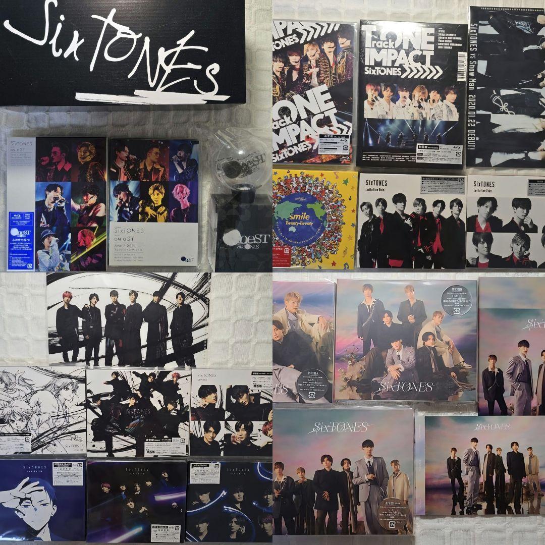 SixTONES CD DVD Blu-ray ペンライト まとめ売り