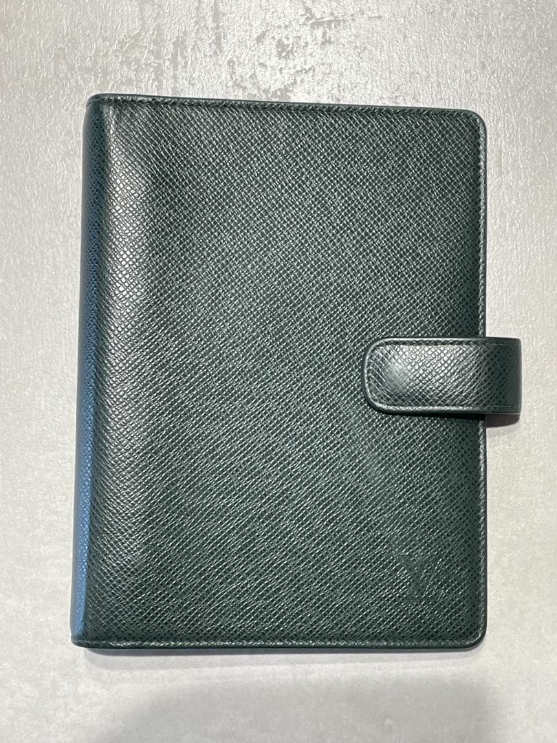 LOUIS VUITTON タイガ グリーン 手帳カバーMM