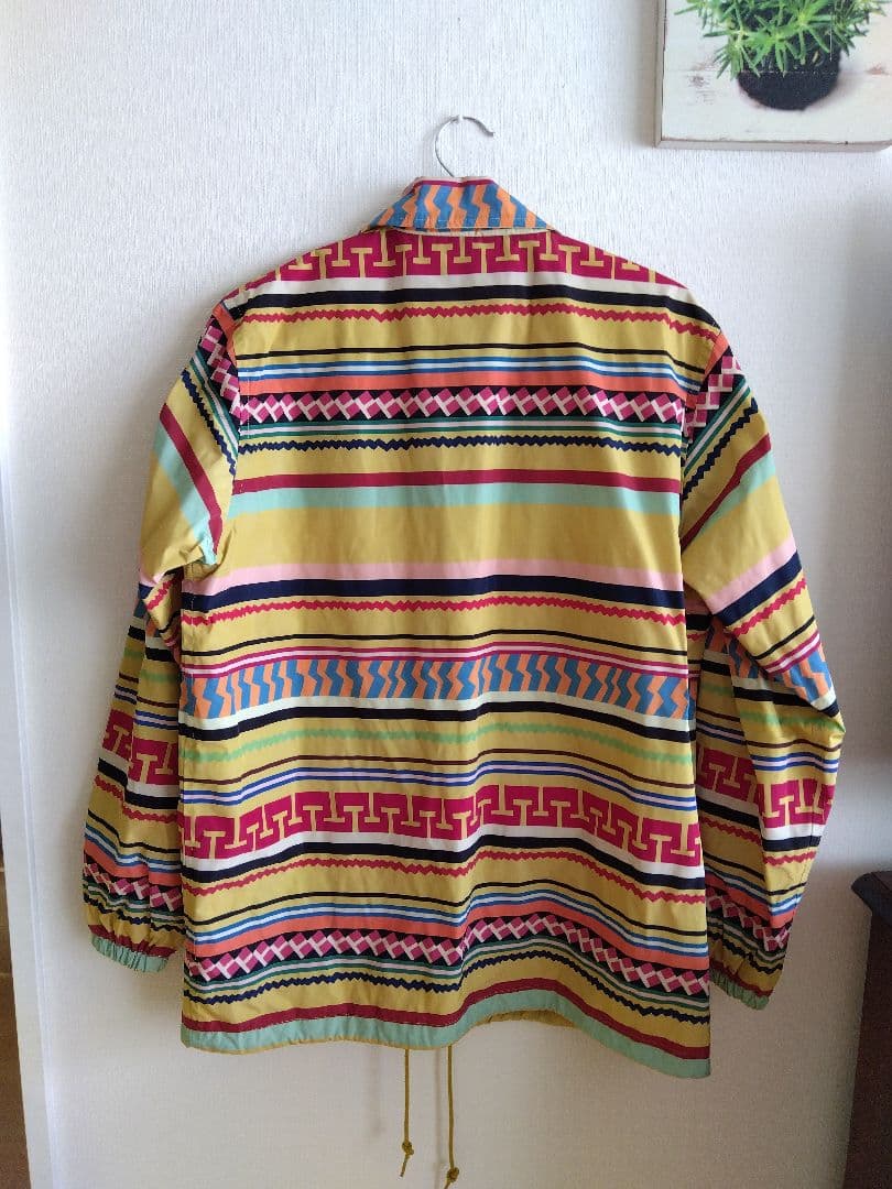 Needles×BEAMS BOYネイティブ柄コーチジャケット
