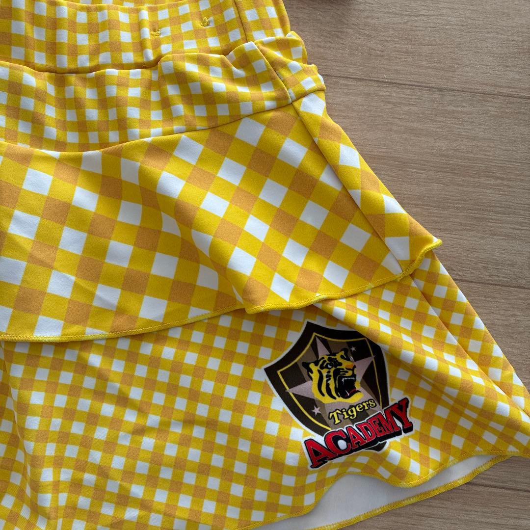 Tigers Girls チアリーディングウェア 3点セット　150cm