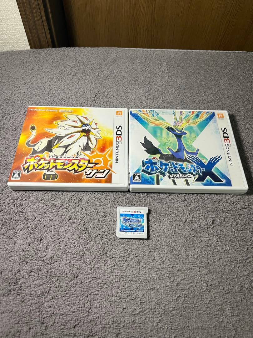 Nintendo3DS ポケットモンスターＸ、サン、アルファサファイア