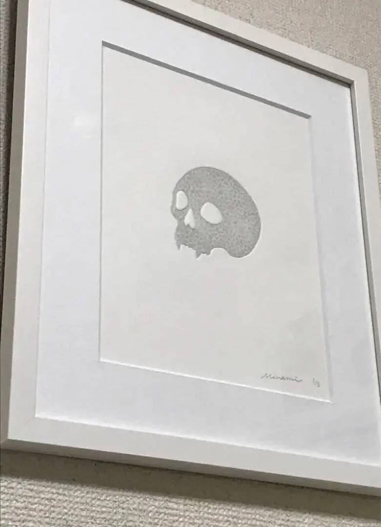Flower skull 花髑髏　1/5 ed 南花奈