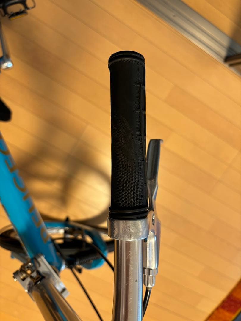 PEUGEOT 折りたたみ自転車 青