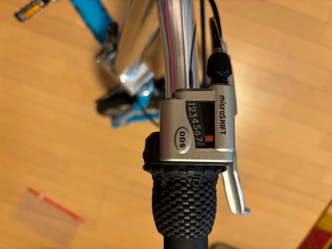 PEUGEOT 折りたたみ自転車 青
