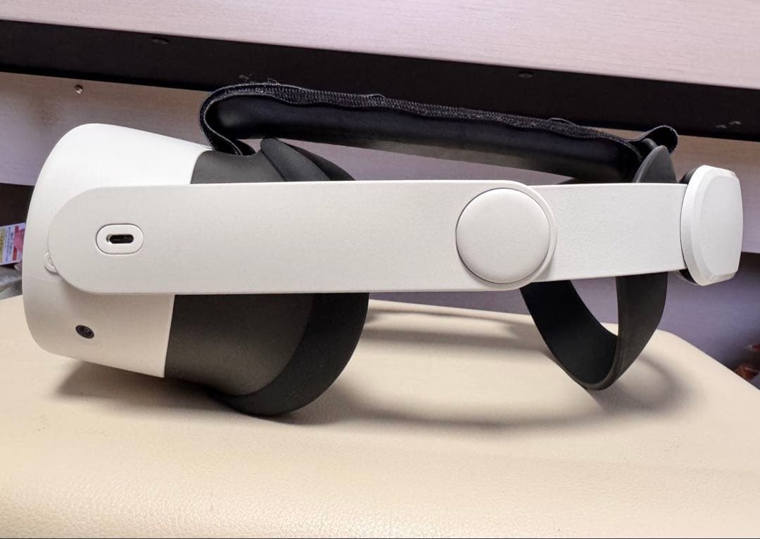  Quest 3S 128GB VRヘッドセット+ヘッドストラップ