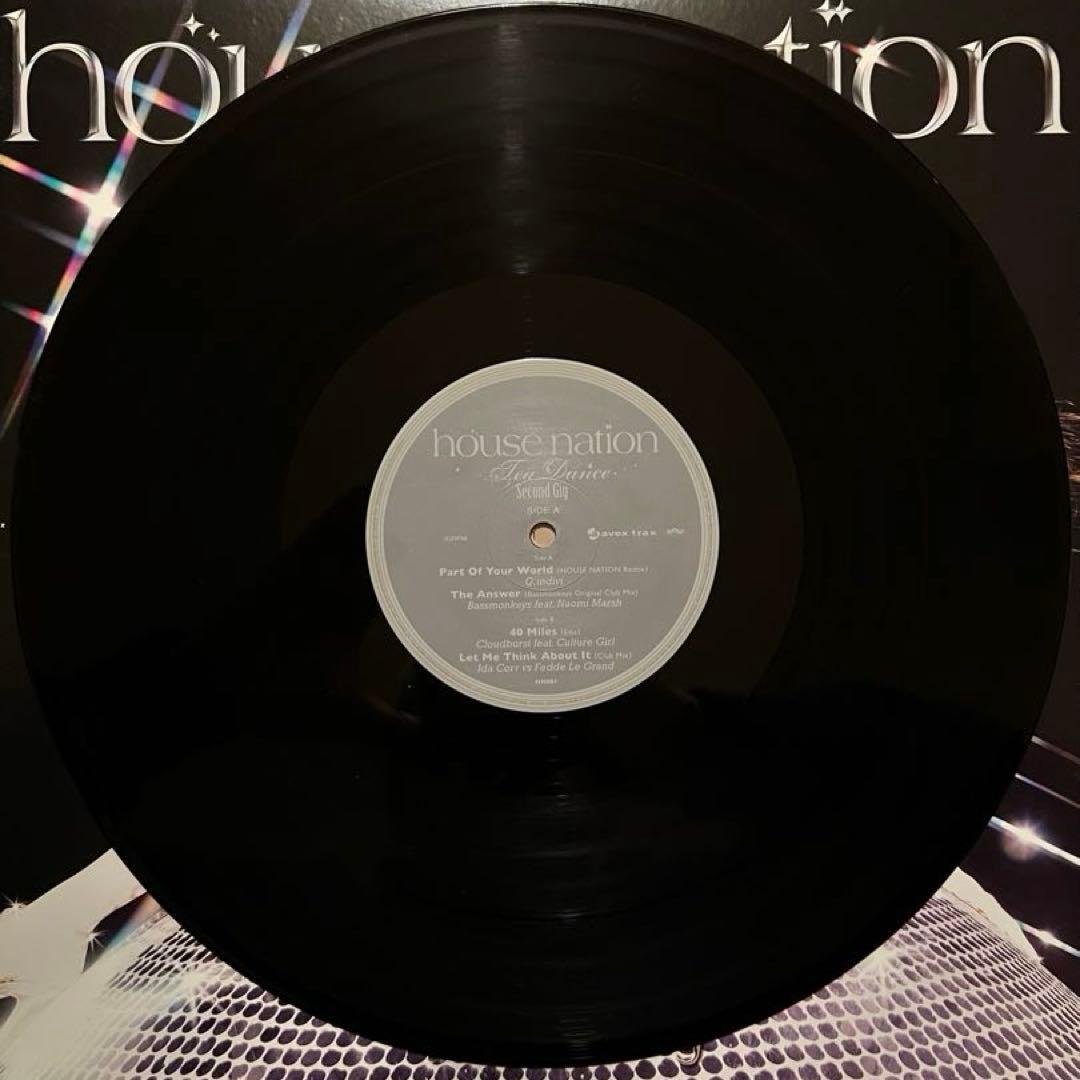 HOUSE NATION シリーズ アナログレコード4枚セット +おまけ2枚