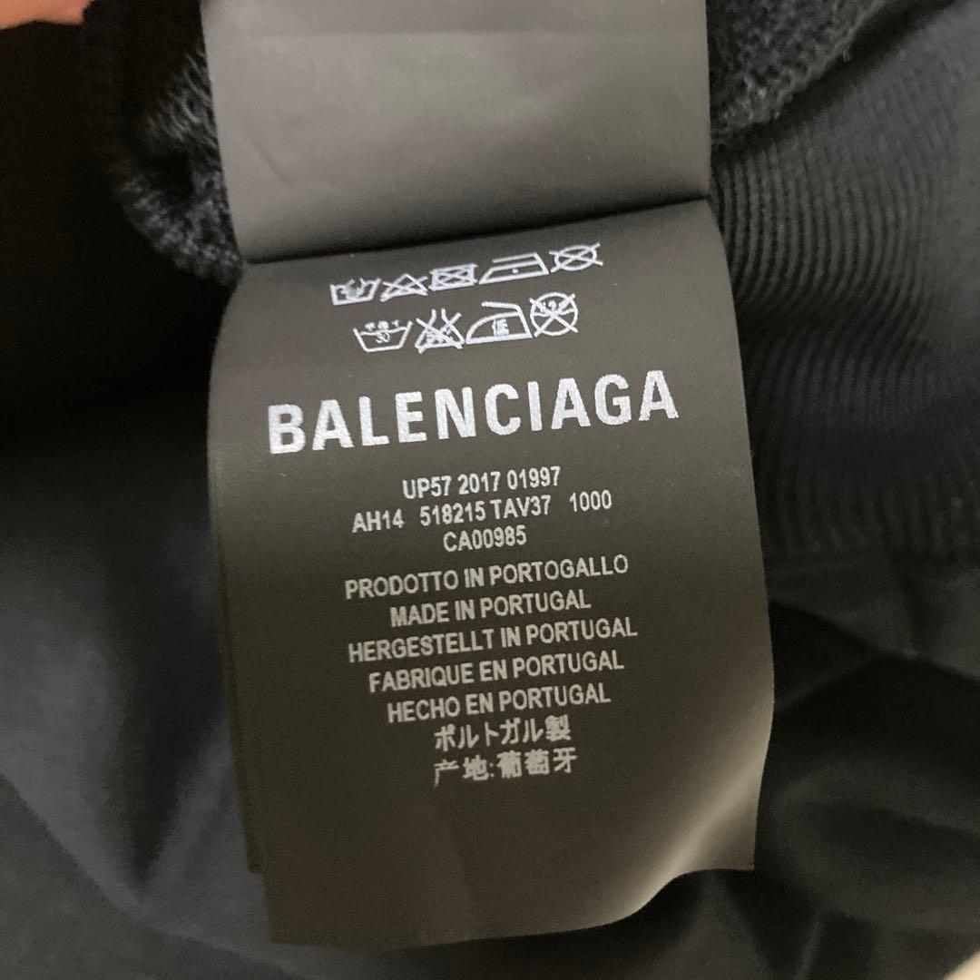 Balenciaga パーカー　フーディ　バックロゴ