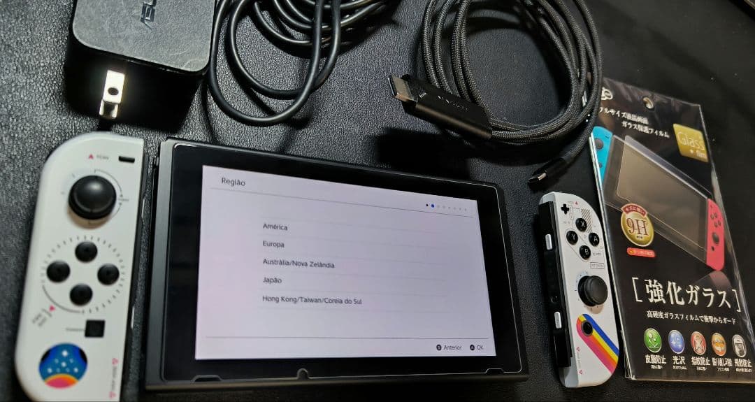 Nintendo Switch ジョイコン 充実の付属品付き