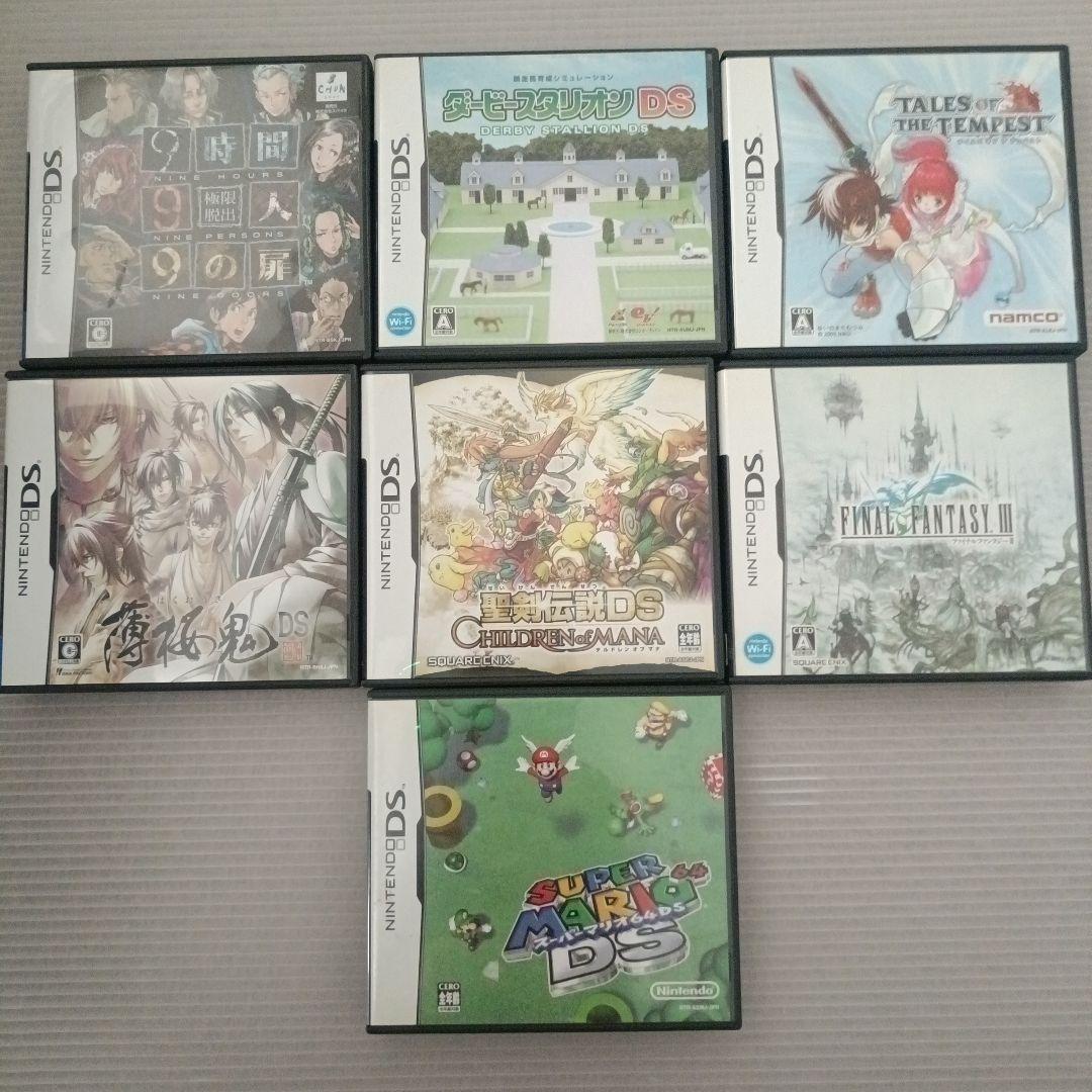 3DS/DSソフト　35本セット 洞窟物語　闘神都市　忍　高円寺サッカー３　他