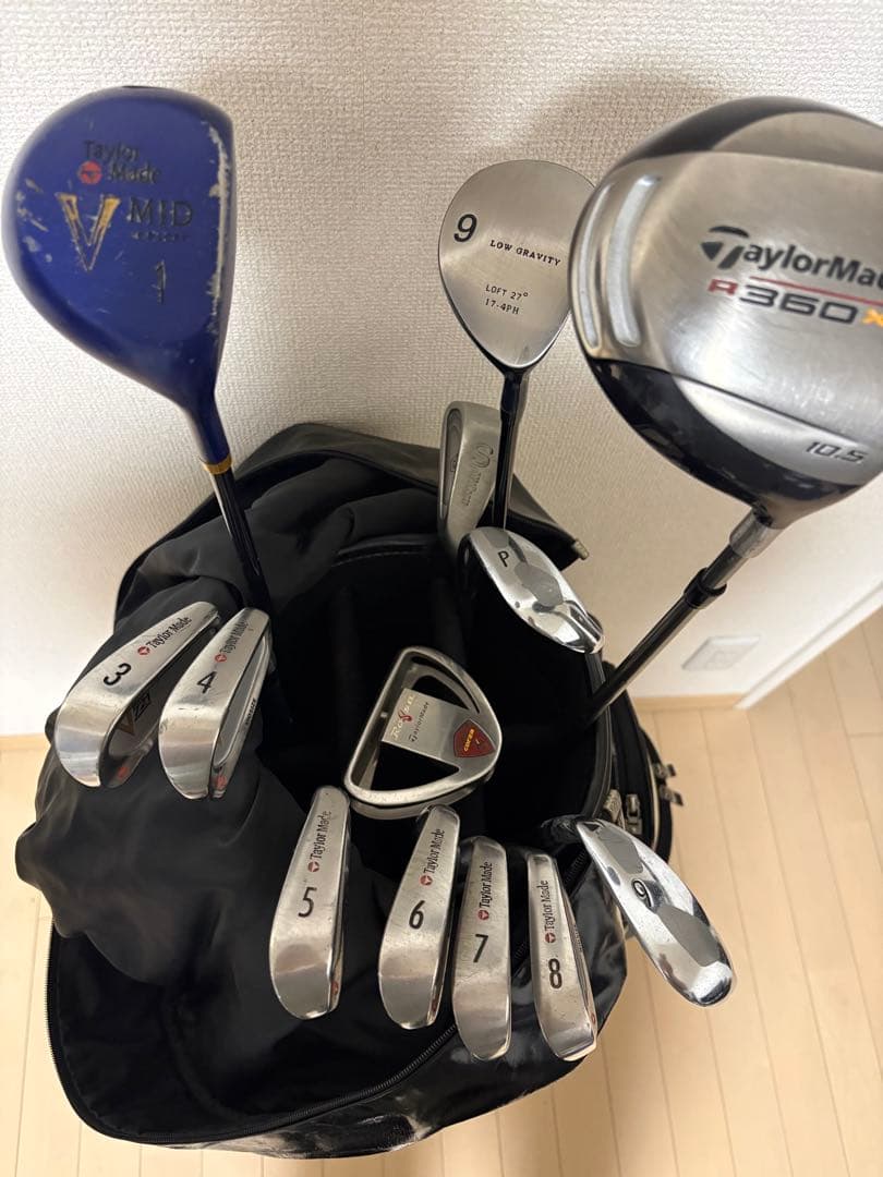 ゴルフクラブセット(ゴルフバッグ付き) TaylorMade