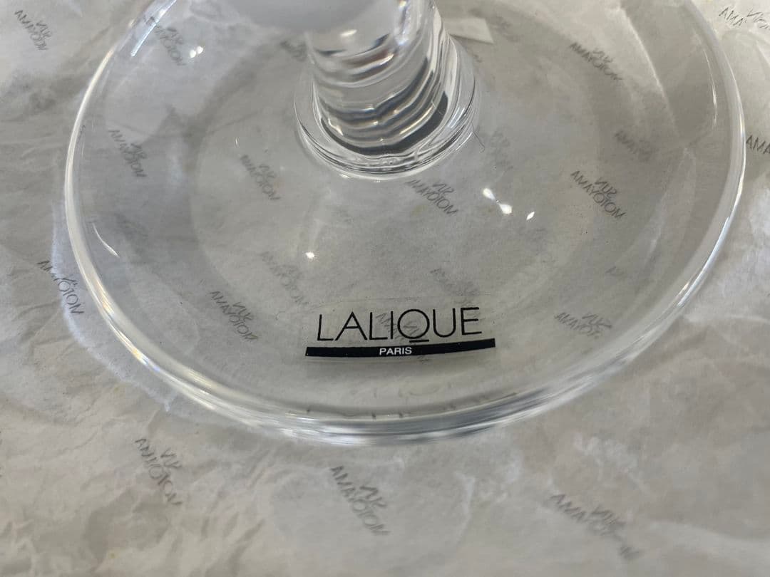 LALIQUE 鳩　リングトレイ　置物　小物入れ