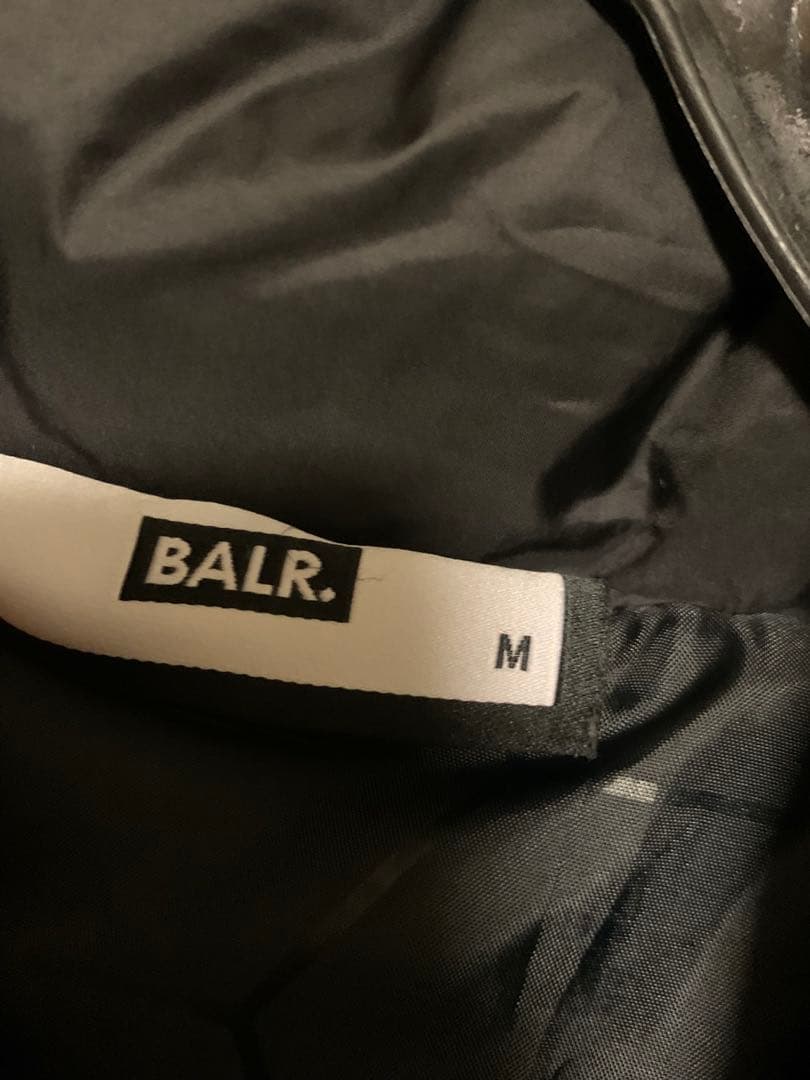 BALR ダウンベスト M ブラック ボーラー