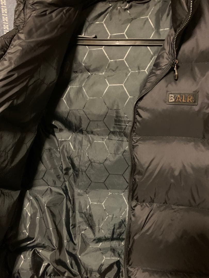 BALR ダウンベスト M ブラック ボーラー