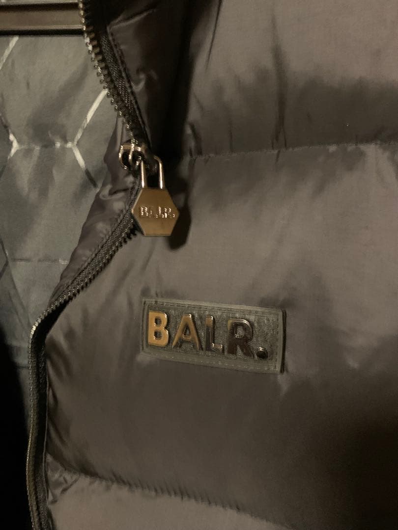 BALR ダウンベスト M ブラック ボーラー