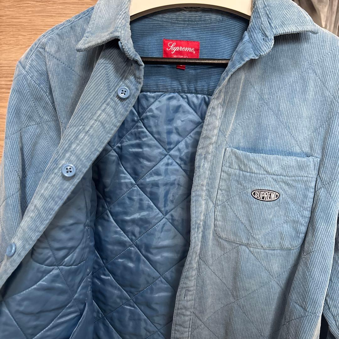 美品Quilted Corduroy Shirt