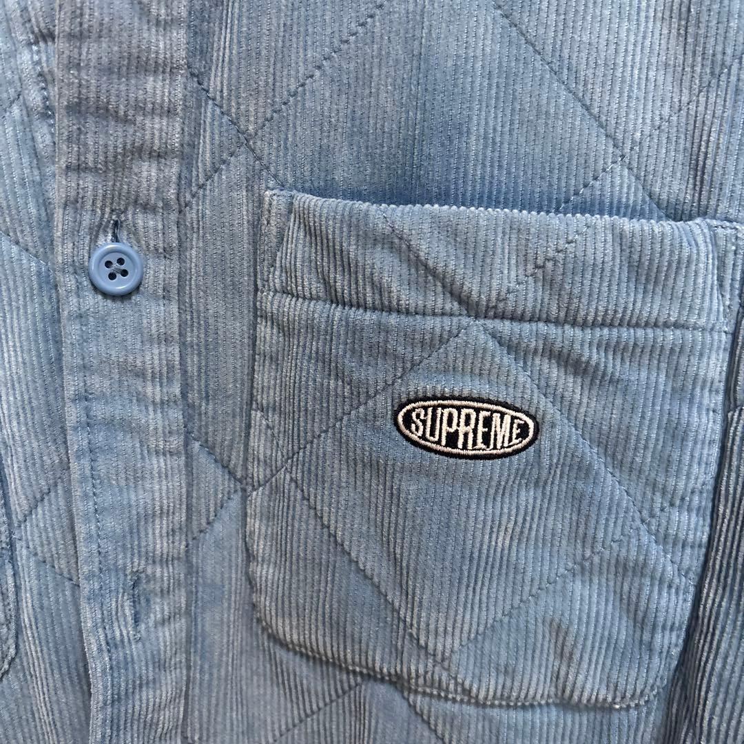 美品Quilted Corduroy Shirt
