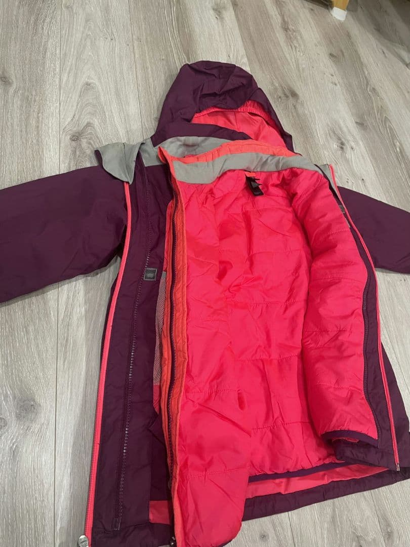THE NORTH FACE キッズ スノージャケット 150 ピンク
