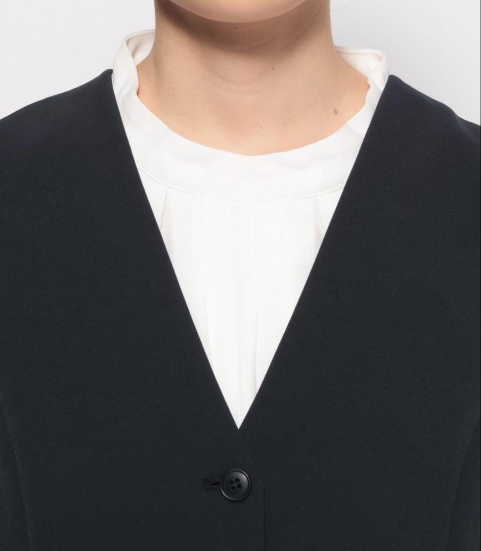 ◎ぴいちゃん LEPSIM Wクロス切り替えベスト 今期新品 試着のみ