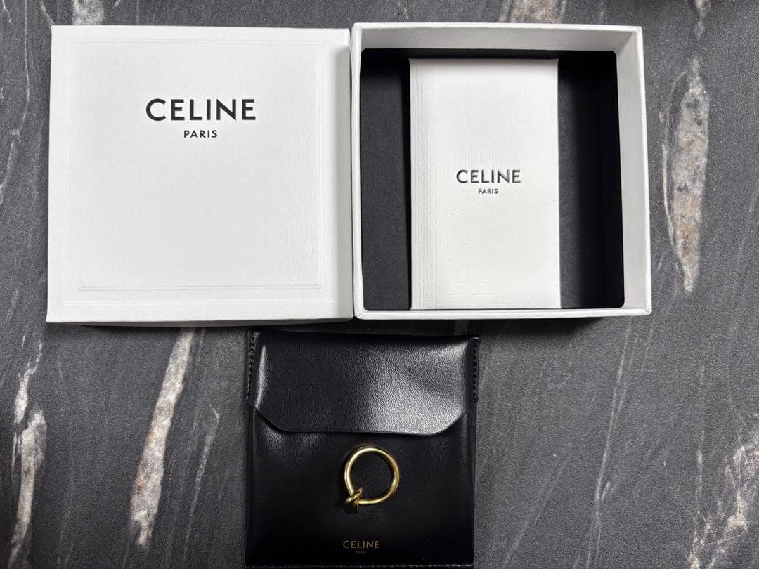 CELINE ノットリング(ゴールド) 50サイズ