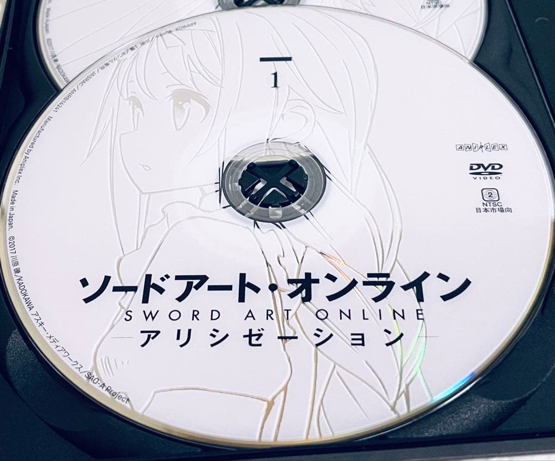 ソードアート・オンライン　アリシゼーション １期+２期　【全16巻】　DVD