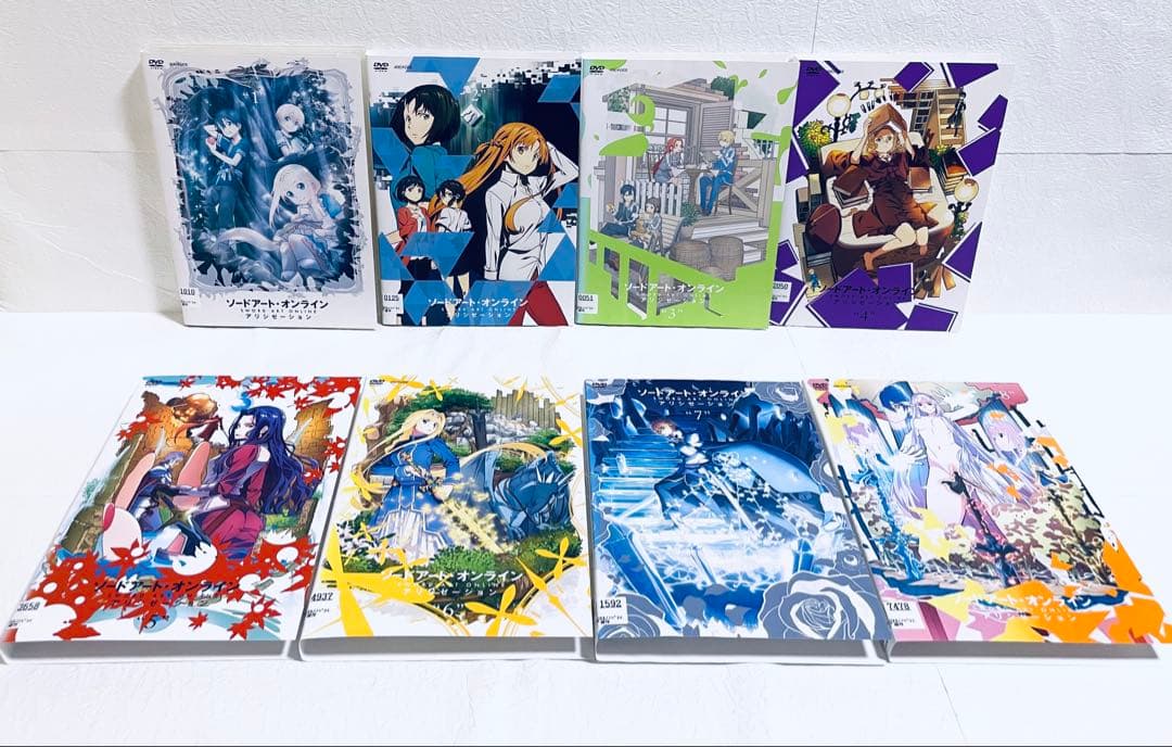 ソードアート・オンライン　アリシゼーション １期+２期　【全16巻】　DVD