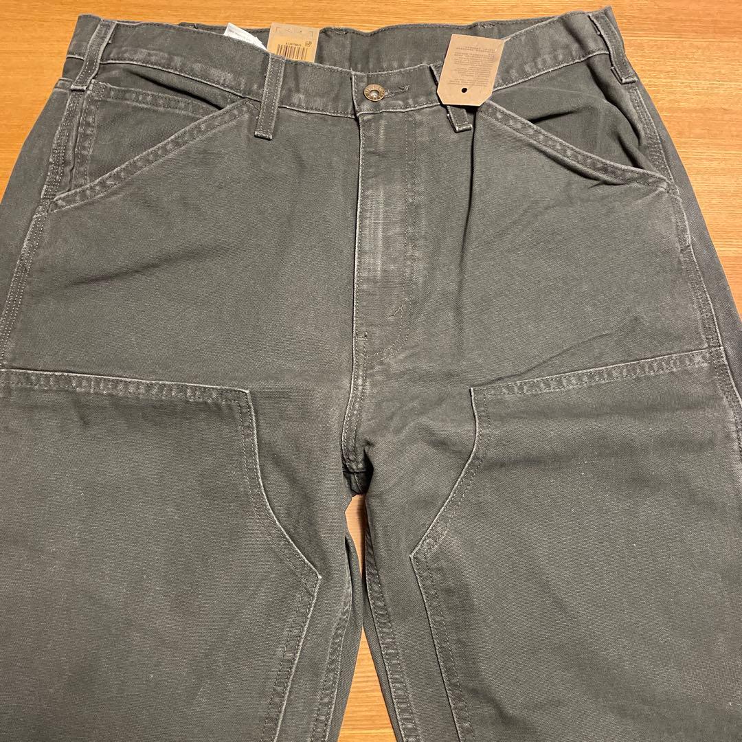Levi's 568 ルーズストレート ダブルニー　Cグリーン　W34 ②