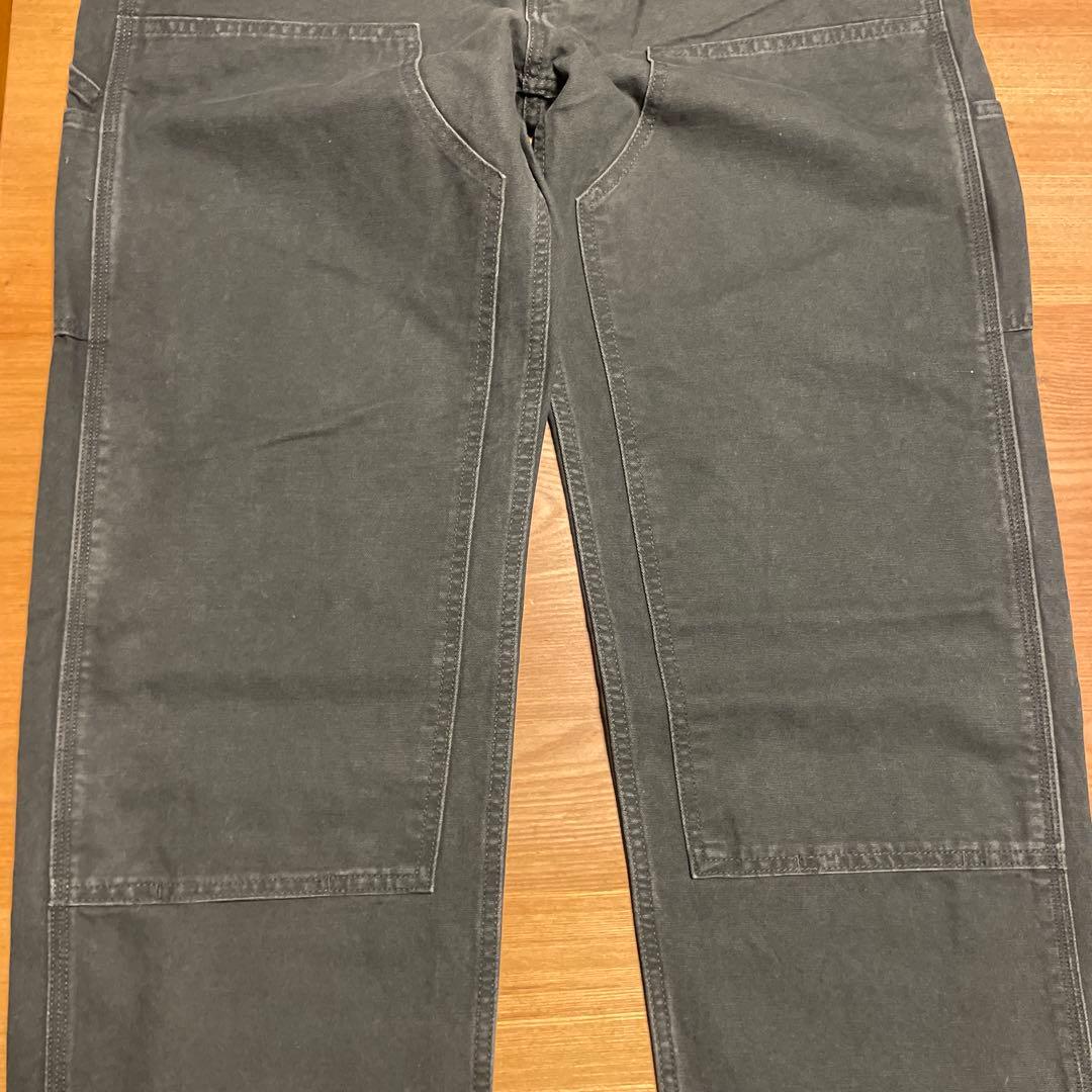 Levi's 568 ルーズストレート ダブルニー　Cグリーン　W34 ②
