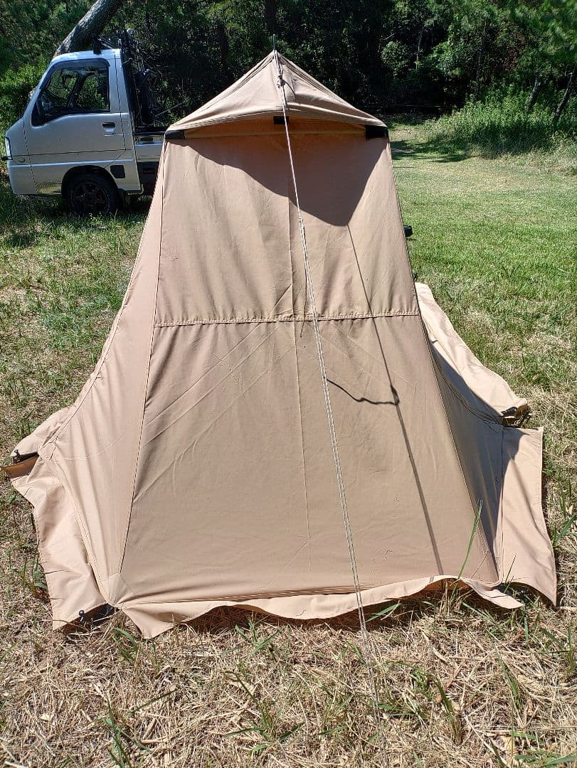 超メルカリ市開催中限定Desert Fox TCパップテント カーキ