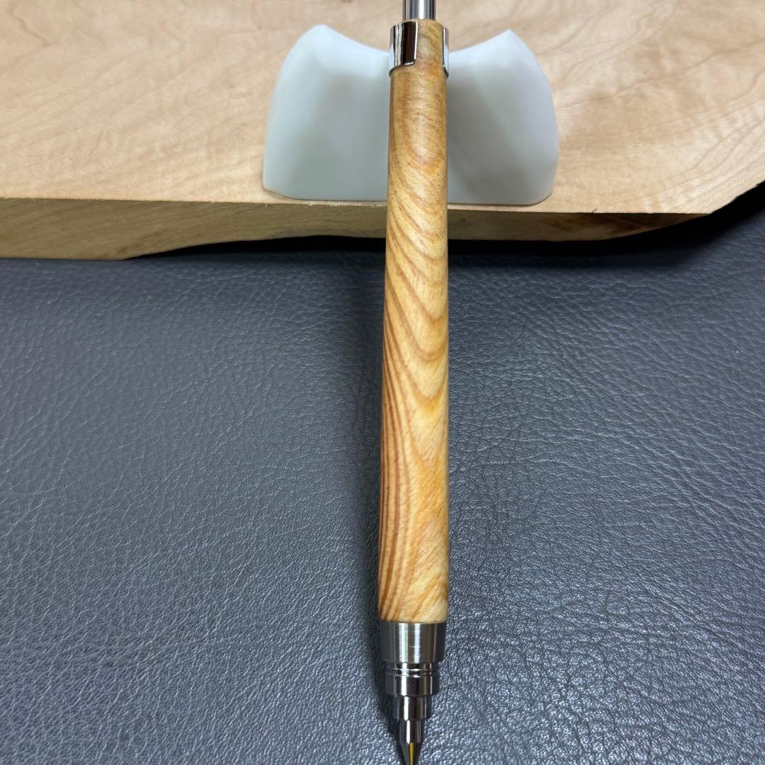163肥松　木製シャーペン　最強低重心　ステンレス
