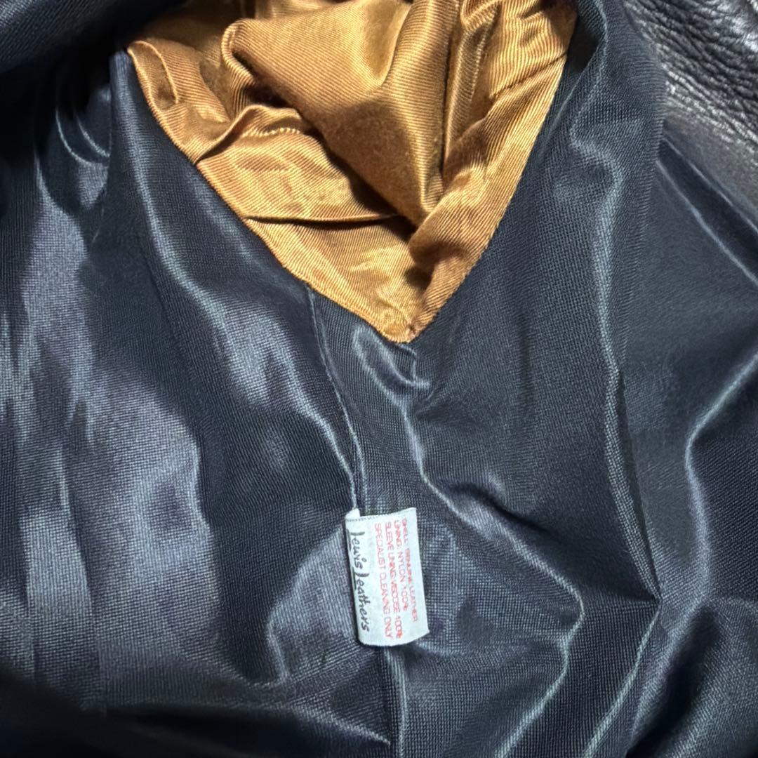 Lewis Leathersリアルマッコイズ　ディアスキンドミネーター40美品黒