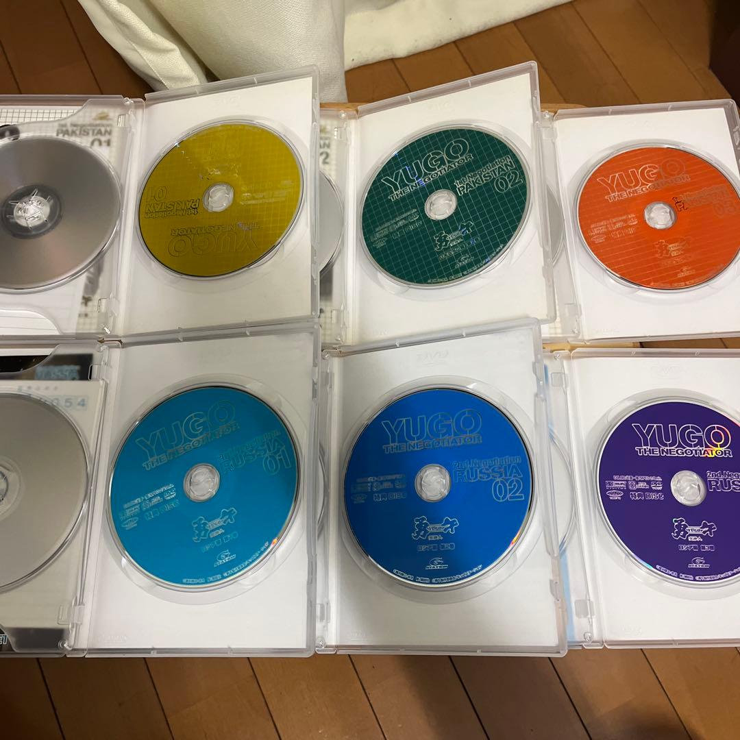 交渉人 勇午 YUGO アニメDVD 全6巻 セル版 特典ディスク付き