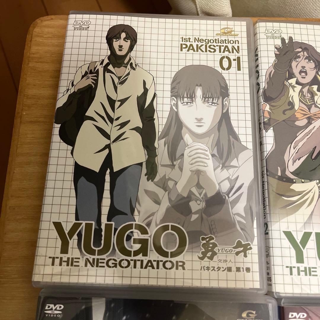 交渉人 勇午 YUGO アニメDVD 全6巻 セル版 特典ディスク付き