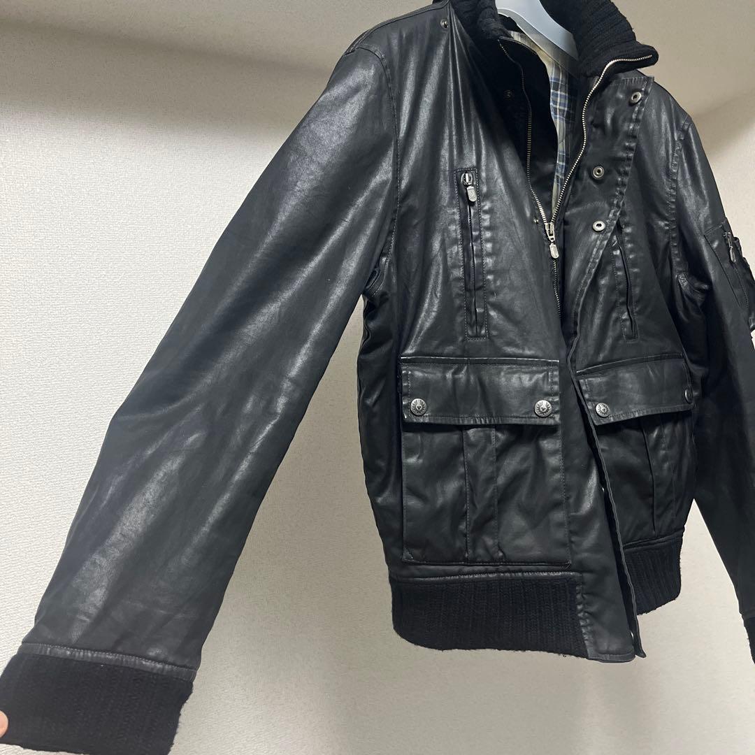 A*7様 イタリア製 BELSTAFF ボンバージャケット 短丈 ワイドボディ
