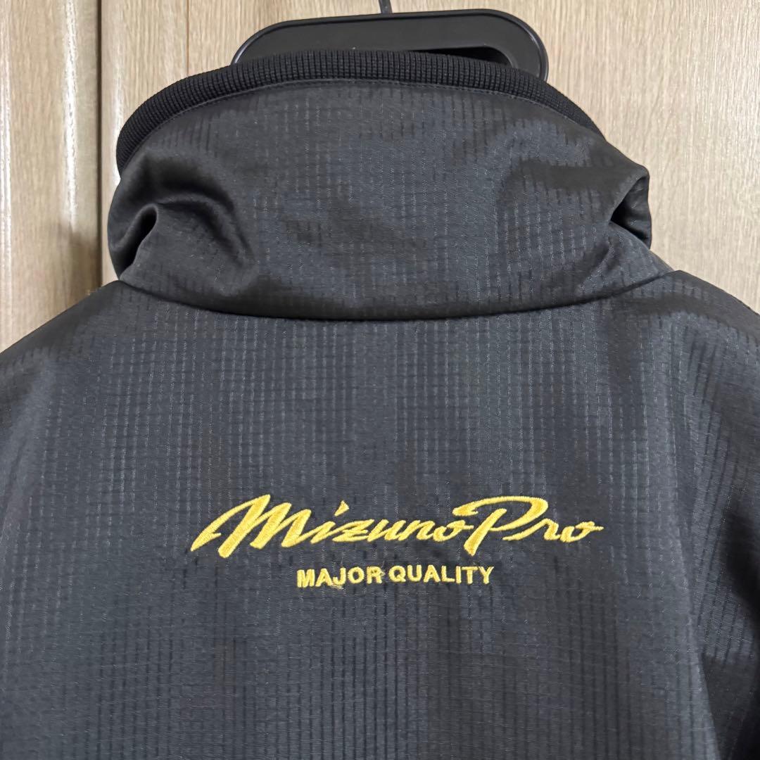 Mizuno Pro 中綿ジャケット ブラック/ブレスサーモ/刺繍ロゴ/Lサイズ