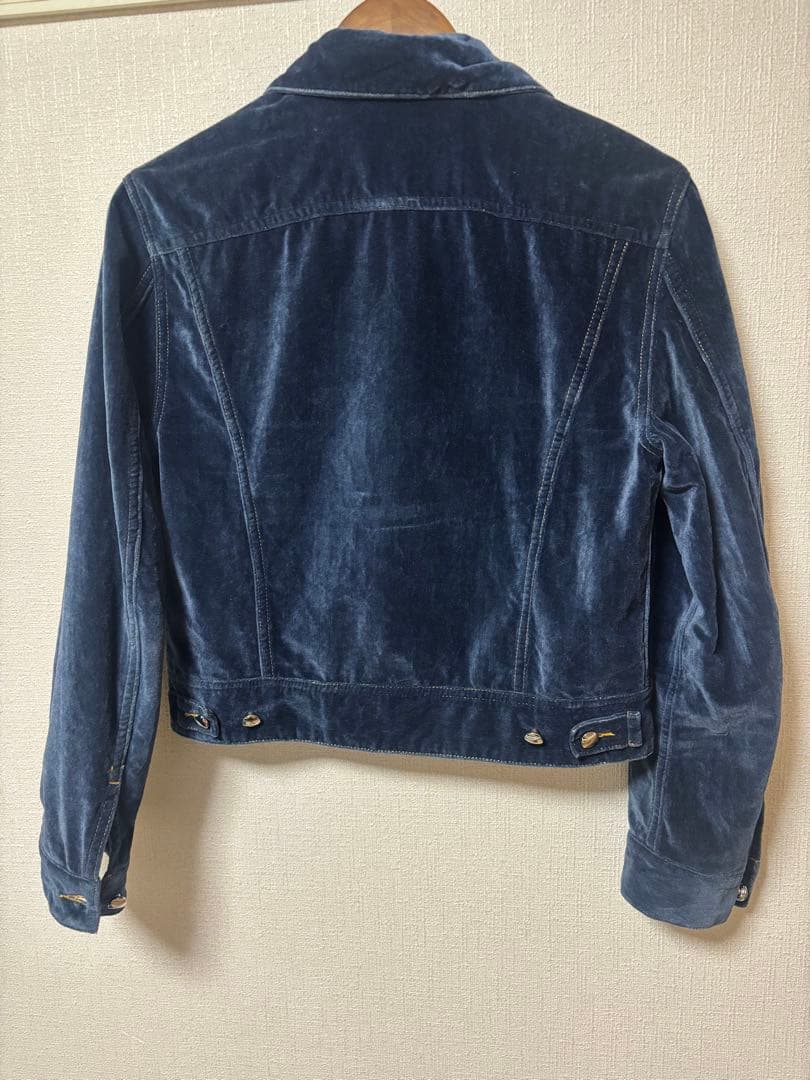 MASU INDIGO VELVET TRUCKER JACKET 別注　44