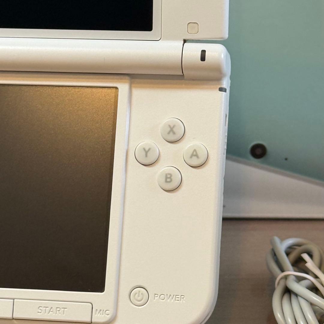 6-117 ニンテンドー3DS LL ミント×ホワイト 箱付き