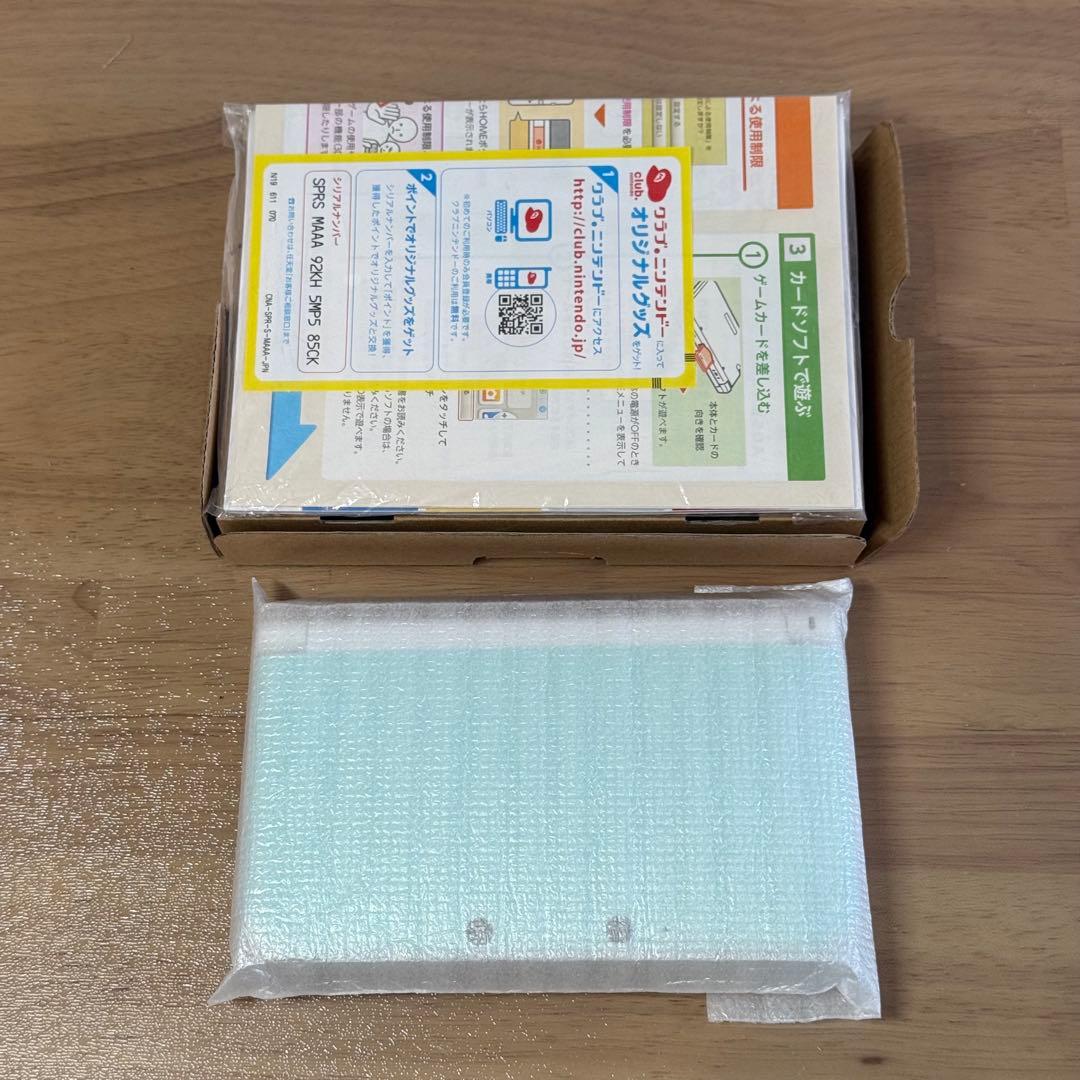 6-117 ニンテンドー3DS LL ミント×ホワイト 箱付き