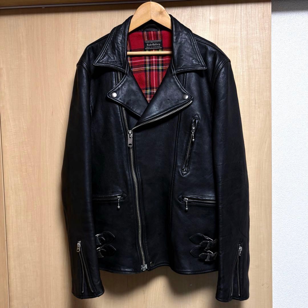 【激レア】14aw RUDE GALLERY riders jacket 4