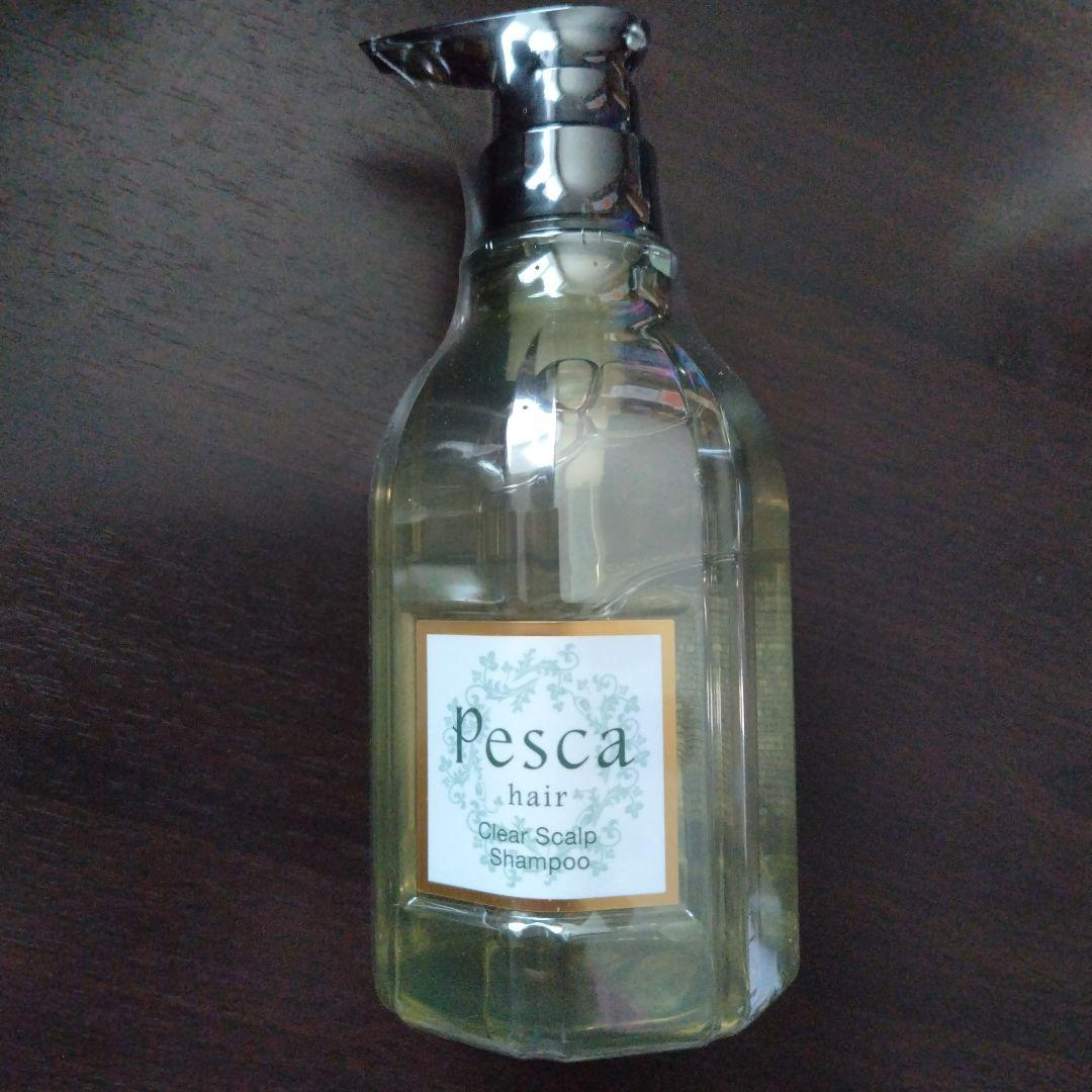 ペスカ　クリアスカルプシャンプー&ヘアパックのセット　各５００ml