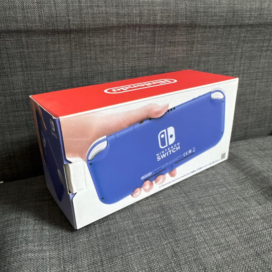 新品未使用 Switch Lite スイッチライト 青