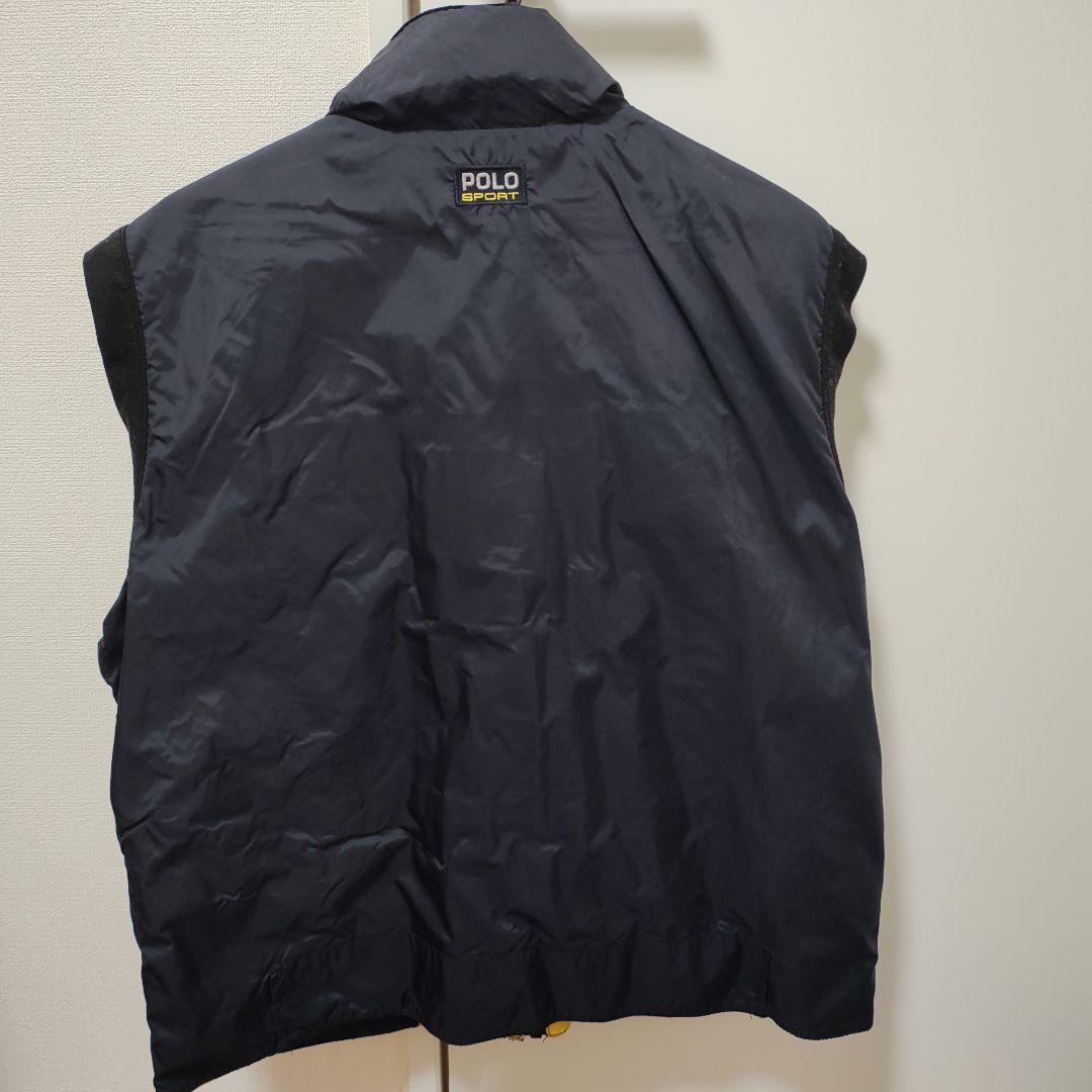 激レア 90s POLO SPORT リバーシブル ダウンベスト 中綿 M