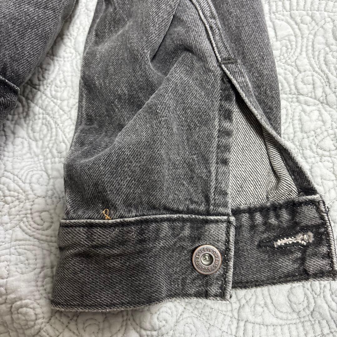 Levi's Premiumリーバイス・プレミアム　ブラックデニムジャケット　S