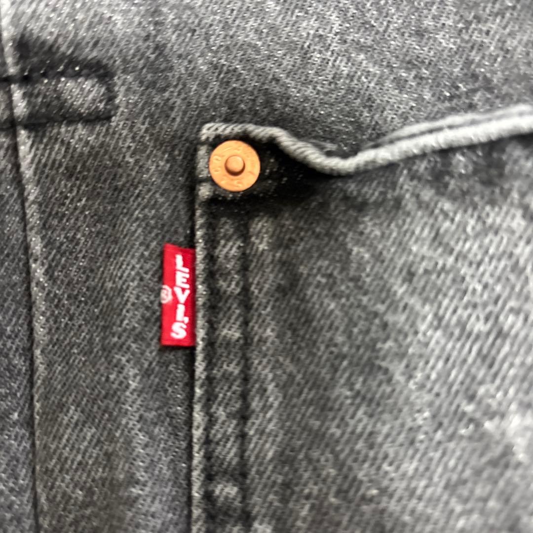 Levi's Premiumリーバイス・プレミアム　ブラックデニムジャケット　S