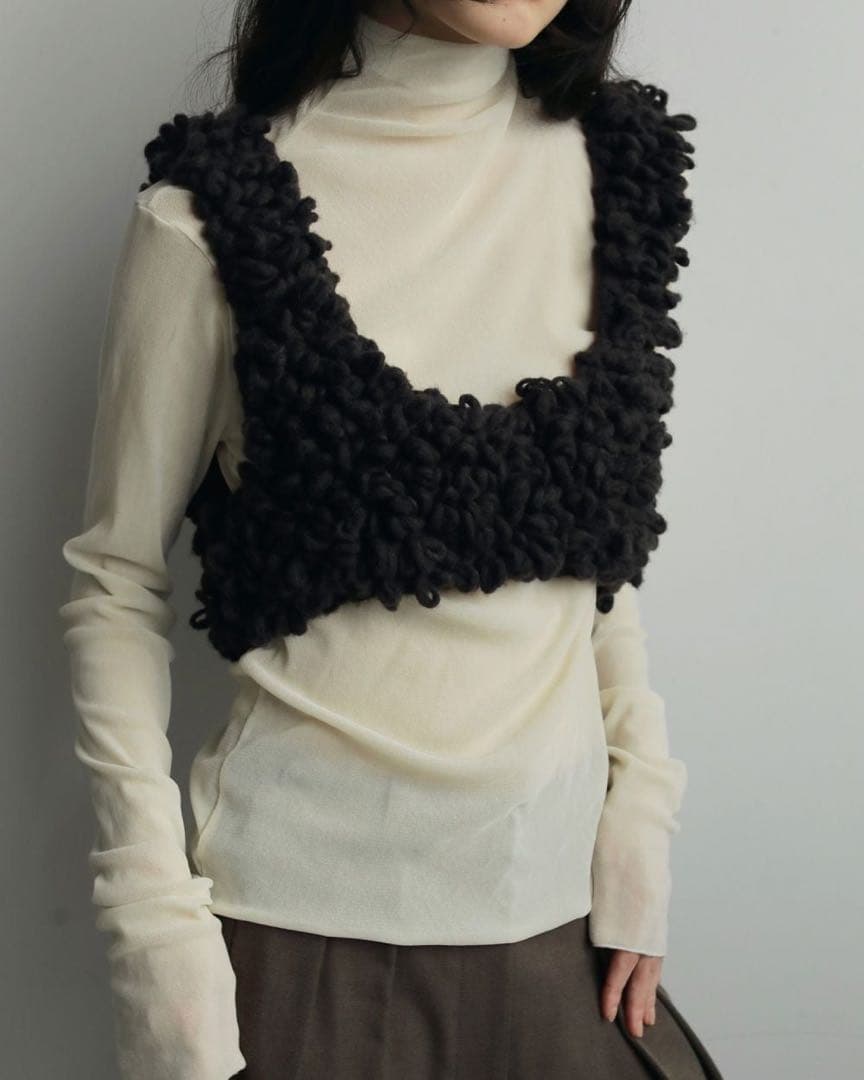 最終値下げ★anuke Loop Knit Vest 62520527
