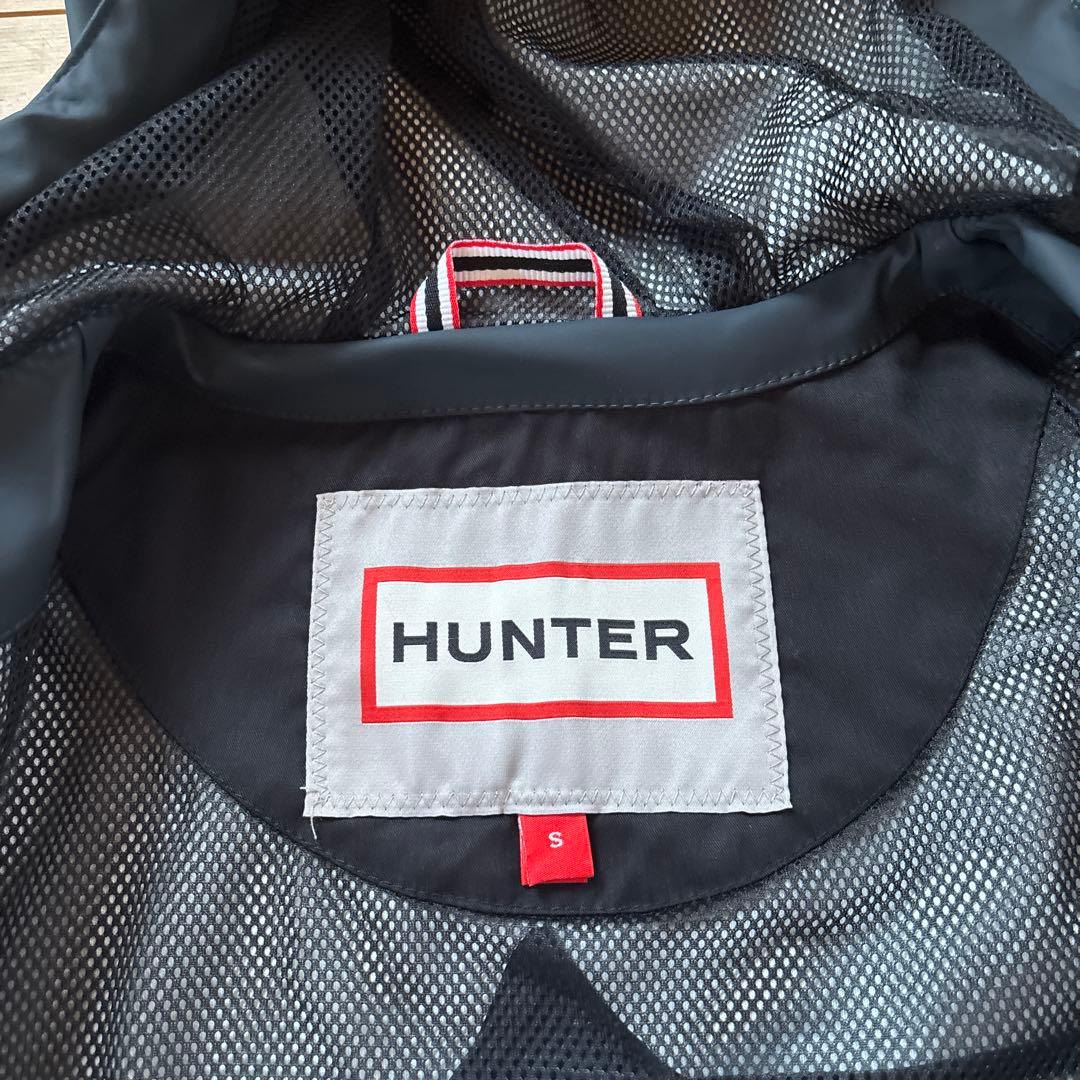 【いちごまろんさま専用】美品　HUNTER レインコート　ネイビー　Ｓ　ハンター