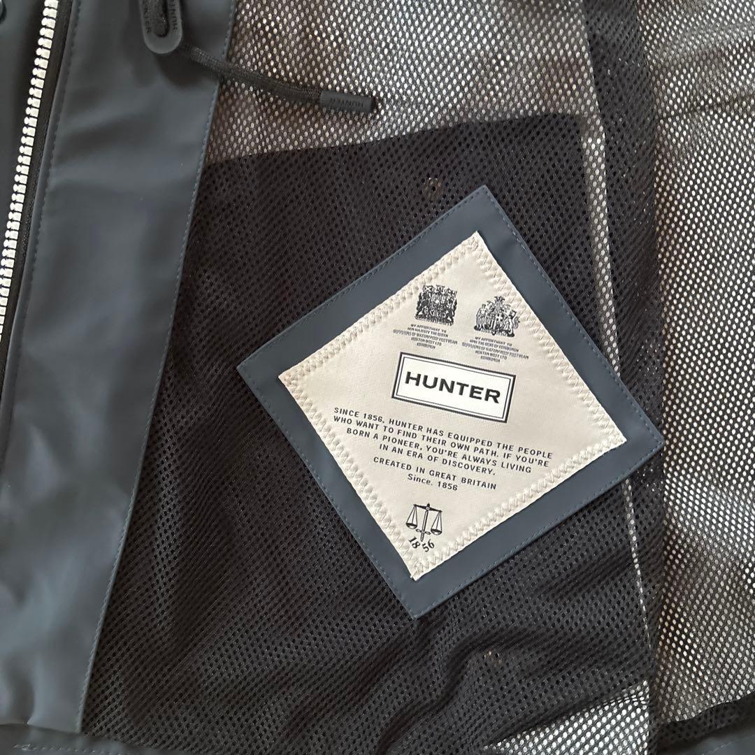 【いちごまろんさま専用】美品　HUNTER レインコート　ネイビー　Ｓ　ハンター