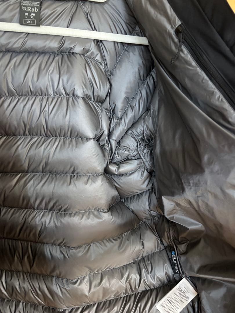 ヒ*ロ様 rab Valiance Jacket 黒 ダウンジャケット